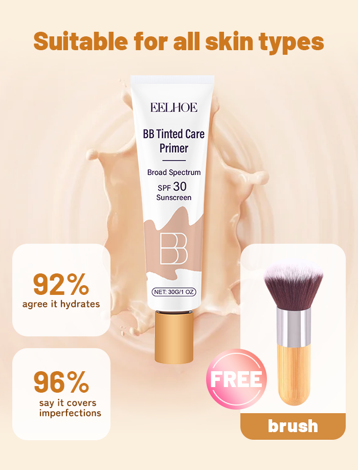 Last Day 49% OFF 🔥BB Moisturizer SPF 30 - Brightens, Hydrates & Smooths Your Skin